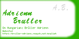 adrienn bruller business card